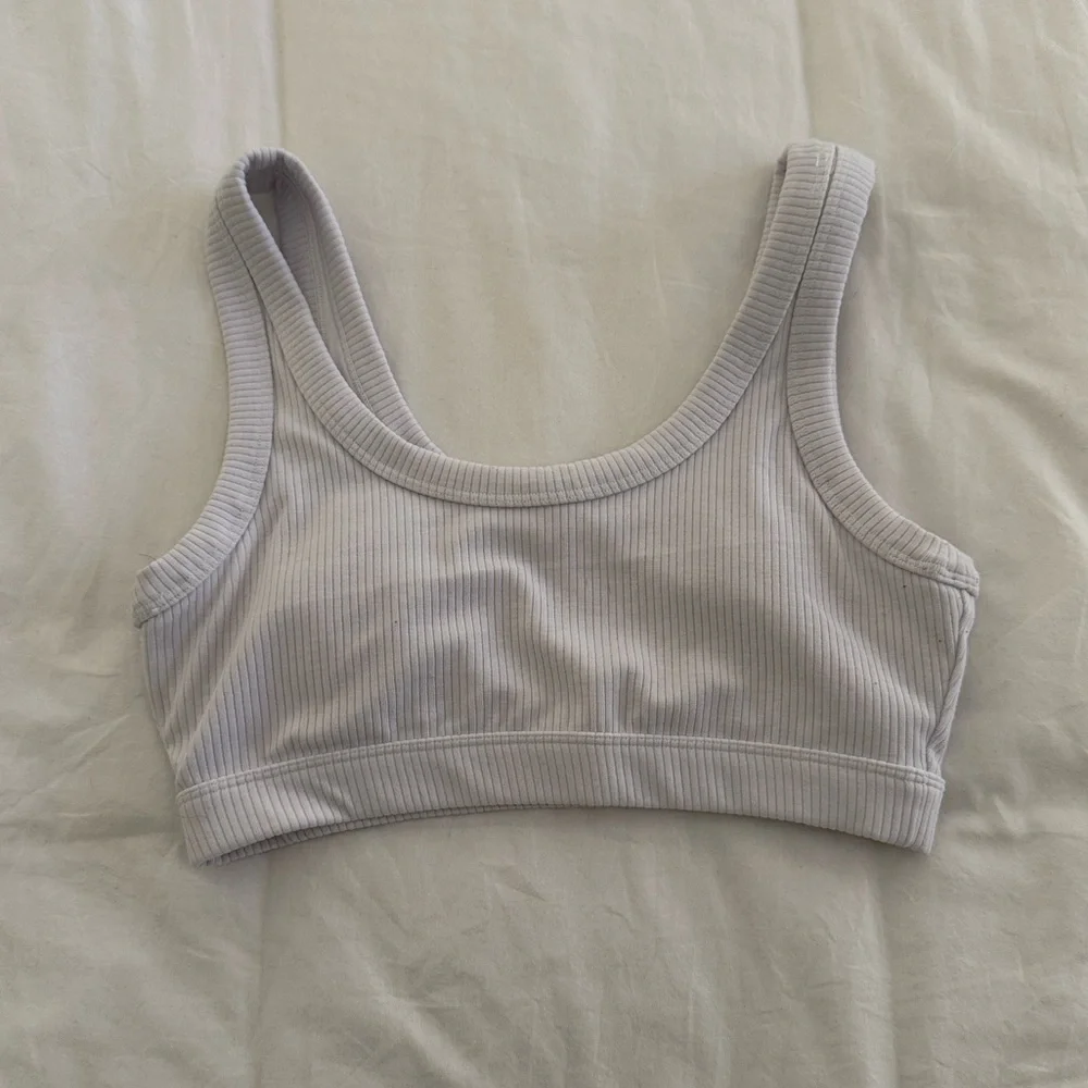 Alo Wellness Bra White - Picture 3 of 5